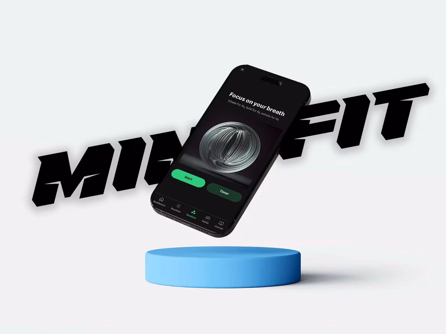 Mindfit Mental Wellness Platform UI/UX Design