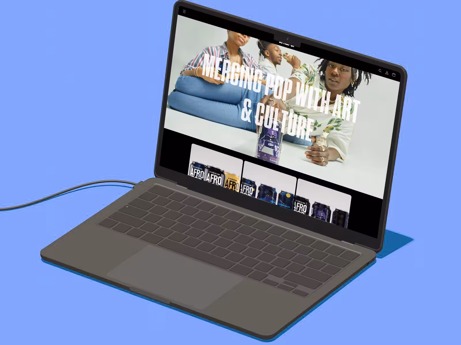 AfroPop - Craft Soda E-commerce & Artist Collaboration Platform